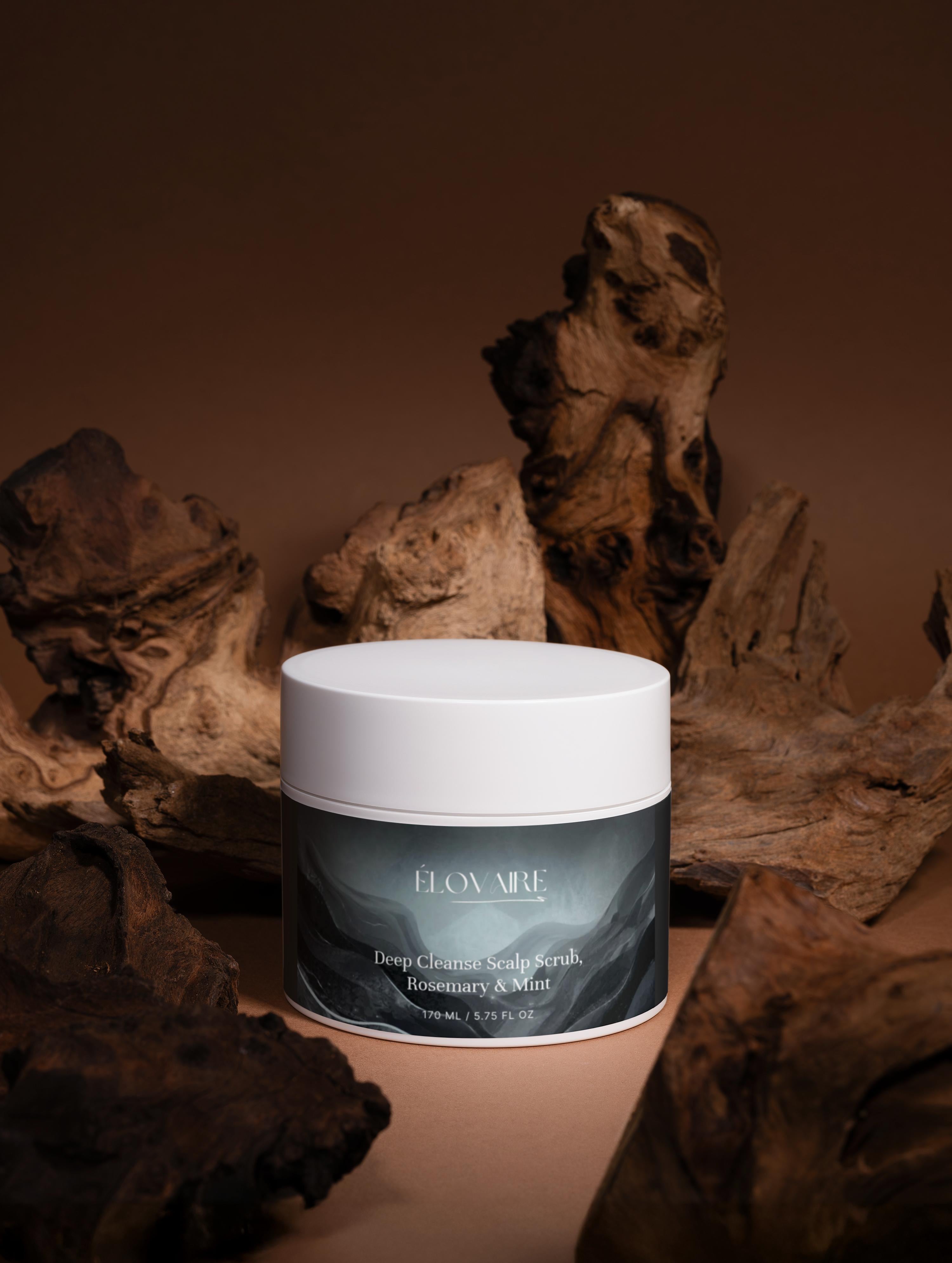 Deep Cleanse Scalp Scrub, Rosemary & Mint