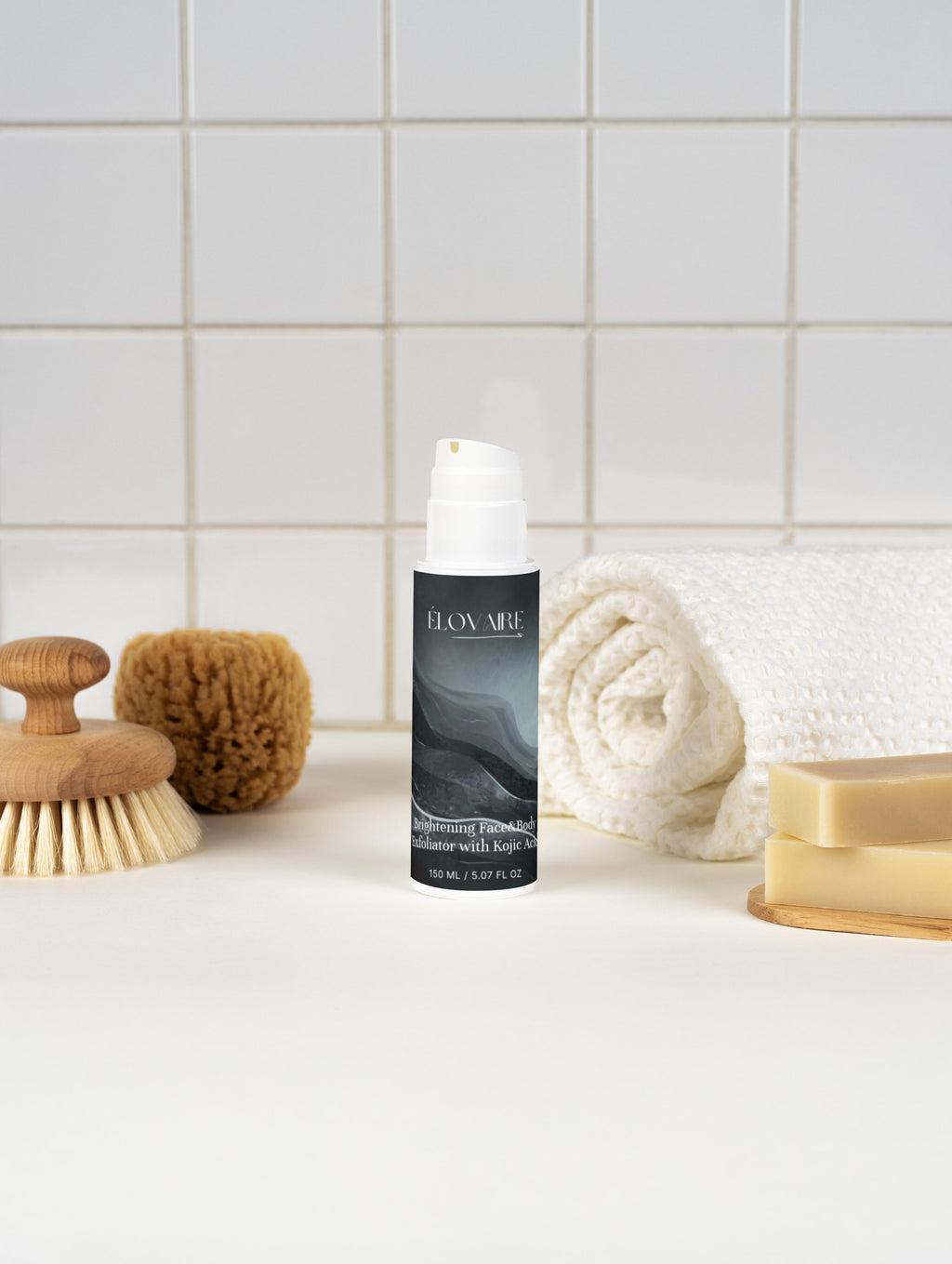 Brightening Face&Body Exfoliator with Kojic Acid