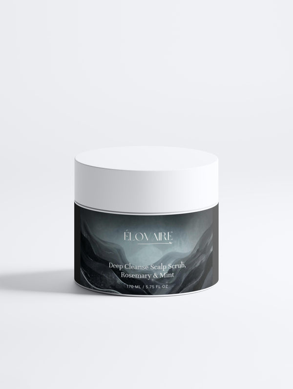 Deep Cleanse Scalp Scrub, Rosemary & Mint